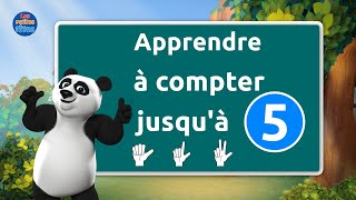 Apprendre à compter jusquà 5 en français  Maternelle Learn French [upl. by Plath509]