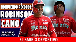 ROBINSON CANO esta rompiendo récords en la liga de Beisbol de México deportes [upl. by Vories511]