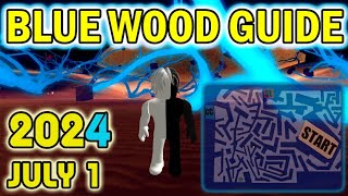 Lumber Tycoon 2  BLUE WOOD  2024 July 1 [upl. by Siol675]