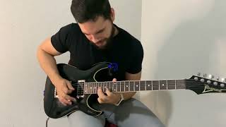 Solo cover espelhos mágicos ibanez rga42 [upl. by Ocirederf]