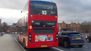 Putney Bridge Buses on 29 December 2023 [upl. by Dorice]