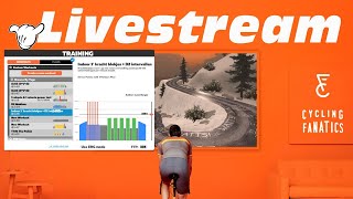 STRUCTURED TRAINING in ZWIFT with LOW CADENCE Strenght INTERVALS How to import your training plan [upl. by Elna]