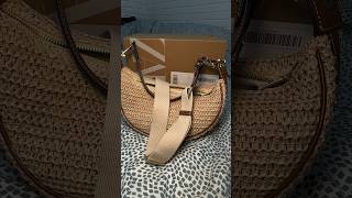 ZARA Raffia SUMMER BAG unboxing MUST HAVE [upl. by Annabela]