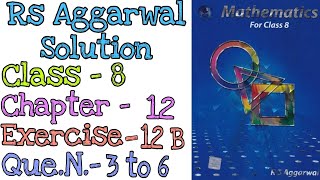 Direct and Inverse Proportions  Class 8 Exercise 12B Question 3456  Rs Aggarwal  mdsirmaths [upl. by Eiramoj592]