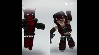 Veyah x Cylas capcut roblox [upl. by Enylodnewg145]