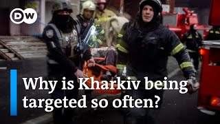 Kharkiv residents a life under constant Russian fire  DW News [upl. by Akimal]