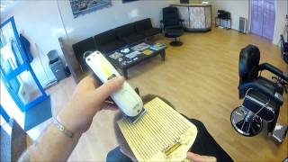 how to do a flat top with flat top comb  through barbers eyes [upl. by Baily]