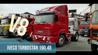 IVECO TurboStar V8 Sound 19048 Special 172L open pipe Soundedsound [upl. by Teevens472]