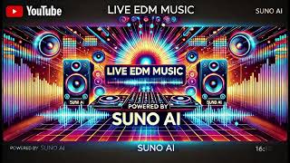 SUNO AI LIVE EDM Music [upl. by Atarman]