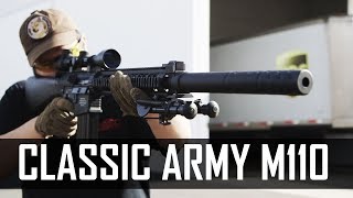 Classic Army M110 ECS DMR  Airsoft GI [upl. by Susie779]