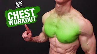 The 💯 Chest Workout MOST EFFECTIVE [upl. by Aneehsat378]