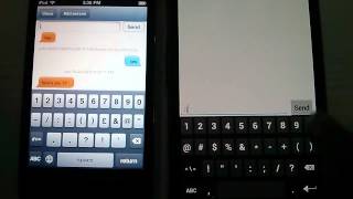 XMPP Live Chat Demo for iOS and Android [upl. by Igor7]