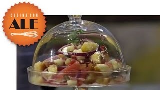 Cucina con Ale  Panzanella toscana chic  Ricetta [upl. by Drofdarb]