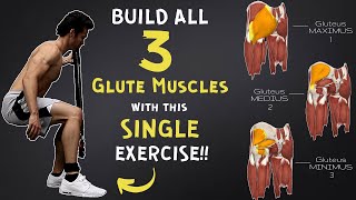 Want Better Glutes HIT ALL 3 GLUTEUS MUSCLES with a SINGLE EXERCISE Maximus Medius Minimus [upl. by Odlanor]