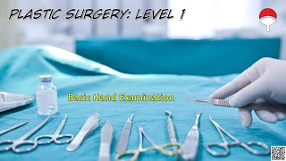 Plastic Surgery Level 1 2 Basic Hand Examination [upl. by Olcott18]