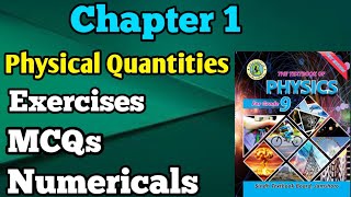 Numericals exercises and MCQs chapter 1 physical quantities and measurements Sindh board  unit 1 [upl. by Darleen916]