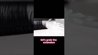 How to Properly Peel Eyelash Extensions shorts eyelashextensions lashes beauty [upl. by Greiner410]