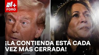 Lucha por la presidencia de EE UU Harris y Trump casi empatados  Estrictamente Personal [upl. by Ennairek795]