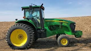 John Deere 7730 Tractor  Selling on BigIron Auctions  April 14 2021 [upl. by Lenneuq]