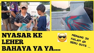 NYASAR KE LEHER SAAT MENANG 3x KALAH 4x  Ep25 ALay happy Layangan [upl. by Caia822]