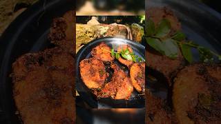 Tasty and spicy fishfry recipe king fish fry shortsfeed shorts cooking cookingvideo fishfry [upl. by Ariad855]