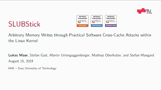 USENIX Security 24  SLUBStick Arbitrary Memory Writes through Practical Software CrossCache [upl. by Marten]