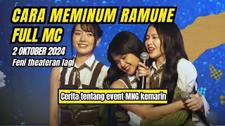 FULL MC Cara Meminum Ramune Ramune No Nomikata JKT48 THEATER  2 Oktober 2024 [upl. by Nylirrej]