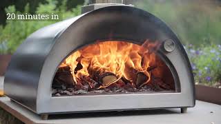 How To Light  Igneus Classico Pizza Oven amp Cook Pizza [upl. by Tengler]