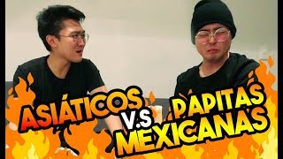 Probando las PAPAS MÁS PICANTES de MÉXICO  kenroVlogs ft Coreano Vlogs [upl. by Gilberte]