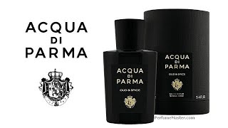 Acqua Di Parma Signatures of the Sun Oud amp Spice [upl. by Mansoor]