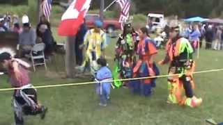 2014 Houlton Maliseet Recognition Day PowWow GRASS DANCEfeaturing Isabella [upl. by Azpurua559]