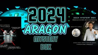 ARAGON MYSTERY BOX 2024  TITANIUM  MIYOTA 9015  CERAMIC  200 METER WATER RESISTANT [upl. by Allebara186]