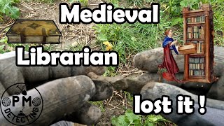 Medieval librarian lost it many years ago  Metal detecting UK  Minelab Equinox 800 [upl. by Adnawal]