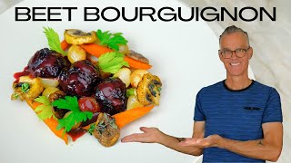 How to Make Vegan Beet Bourguignon Recipe [upl. by Hsaka]