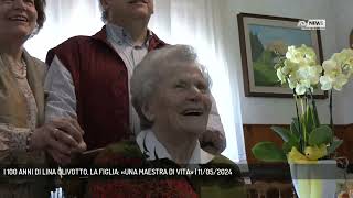 I 100 ANNI DI LINA OLIVOTTO LA FIGLIA «UNA MAESTRA DI VITA»  11052024 [upl. by Kirima]