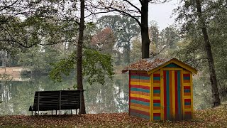 Strandbad Frankenthal Weiher und schwimmbacken สาพามาเดินเล่นในฤดูใบไม้ร่วง [upl. by Hessler]