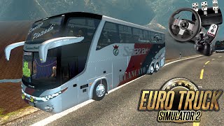 ETS2 BUS SALAZAR LimaHuancayo Marcoplo G7 1600 LD 6x2 Parte 5 con logitech g27 [upl. by Hiltner]