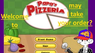 Playing three of the Papas games Cheezeria Pasteria amp Pizzeria stream short recap [upl. by Atnovart]