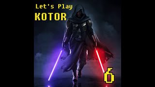 Lets Play Star Wars Kotor Ep 6 Rukil Gendar and the Burning Bush [upl. by Euqnimod64]