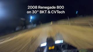 Polaris sportsman 850 vs Can Am renegade 800 [upl. by Haveman]