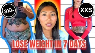 Why Losing Weight Felt Impossible Until I Tried These 11 Tips Lose Weight in 7 Days [upl. by Annnora]