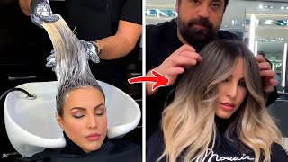 4 Blonde Balayage Hair Transformation Ideas [upl. by Wynn308]