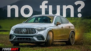 We drove the fast new MercedesAMG GLC 43 but is it fun  PowerDrift [upl. by Bannister793]