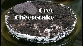 Oreo Cheesecake  Easy No Bake Recipe [upl. by Bilicki935]