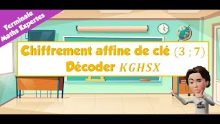 Chiffrement affine de clé 37 Décoder KGHSX [upl. by Aknaib927]