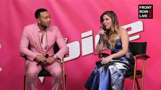 Maelyn Jarmon amp John Legend Press Conference  The Voice Season 16 Finale [upl. by Osswald]