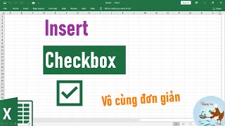 Cách sử dụng Checkbox siêu hay trong excel Bạn cần biết [upl. by Nawotna]