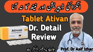 Tablet Ativan 2mg  Ativan 2mg Tablet Uses UrduHindi  Ativan Tablet Sleeping Time In Urdu [upl. by Naul]