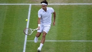 Novak Djokovic vs Roger Federer Wimbledon 2012 Semifinal [upl. by Oigroig]