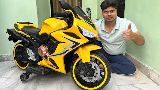 RC Honda CBR Bike Unboxing amp Testing  Ride on CBR Bike  Shamshad Maker 🔥🔥 [upl. by Arron728]